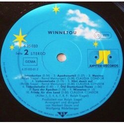 Winnetou Bande Originale (Ralph Siegel) - cd-inlay