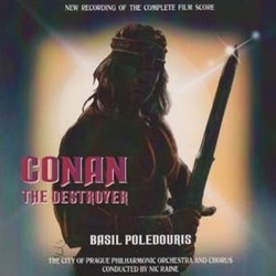 Conan the Destroyer Bande Originale (Basil Poledouris) - Pochettes de CD