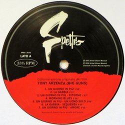 Tony Arzenta サウンドトラック (Gianni Ferrio) - CDインレイ