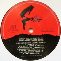 Tony Arzenta Soundtrack (Gianni Ferrio) - cd-inlay