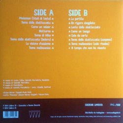 Sogni Di Gloria Soundtrack ( Calibro 35) - CD Back cover