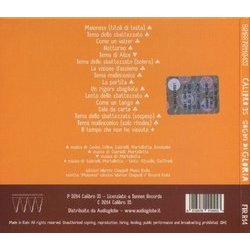Sogni Di Gloria サウンドトラック ( Calibro 35) - CD裏表紙