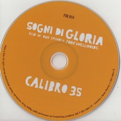 Sogni Di Gloria サウンドトラック ( Calibro 35) - CDインレイ