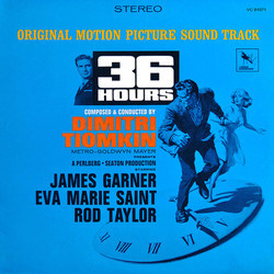 36 Hours Ścieżka dźwiękowa (Dimitri Tiomkin) - Okładka CD