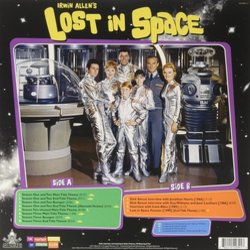 Irwin Allen's Lost In Space Ścieżka dźwiękowa (Various Artists, John Williams) - Tylna strona okladki plyty CD