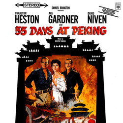 55 Days at Peking サウンドトラック (Dimitri Tiomkin) - CDカバー
