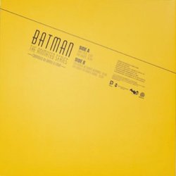 Batman: The Animated Series サウンドトラック (Danny Elfman) - CD裏表紙