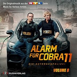 Alarm fr Cobra 11, Vol. 8 Soundtrack (Justin Burnett, Daniel Freundlieb, Jaro Messerschmidt, Nik Reich, Thomas Steingruber, Frederik Wiedmann) - CD cover