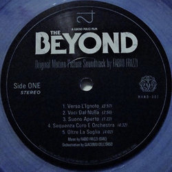 The Beyond サウンドトラック (Fabio Frizzi, Walter E. Sear) - CDインレイ