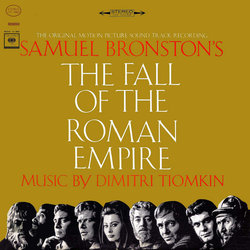 The Fall of the Roman Empire サウンドトラック (Dimitri Tiomkin) - CDカバー