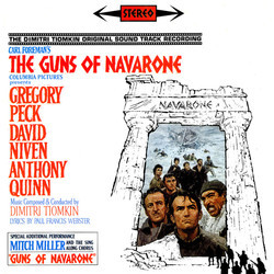 The Guns of Navarone Ścieżka dźwiękowa (Dimitri Tiomkin) - Okładka CD