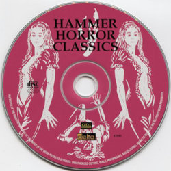 Hammer Horror Classics 声带 (Various Artists) - CD-镶嵌