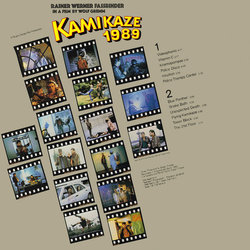 Kamikaze 1989 Soundtrack (Edgar Froese) - CD Back cover