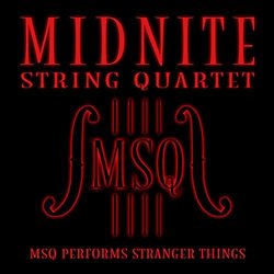MSQ Performs Stranger Things サウンドトラック (Midnite String Quartet) - CDカバー