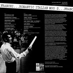 Our Man From Italy Soundtrack (Various Artists, Sergio Franchi) - CD Back cover