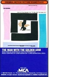 The Man With The Golden Arm Ścieżka dźwiękowa (Elmer Bernstein) - Okładka CD