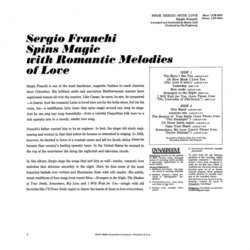 From Sergio - With Love Ścieżka dźwiękowa (Various Artists, Sergio Franchi) - Tylna strona okladki plyty CD