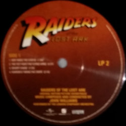 Raiders Of The Lost Ark サウンドトラック (John Williams) - CDインレイ