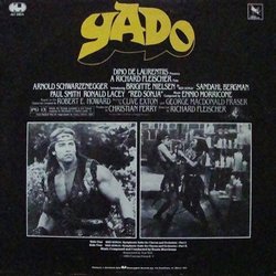 Yado Soundtrack (Ennio Morricone) - CD Back cover