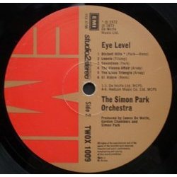 Eye Level Trilha sonora (Various Artists, Simon Park) - CD-inlay