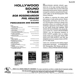 Hollywood Sound Stage Soundtrack (Various Artists, Phil Kraus, Bob Rosengarden) - CD Back cover