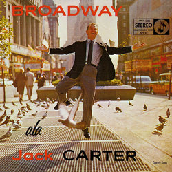 Broadway ala Jack Carter Soundtrack (Various Artists, Jack Carter) - CD cover