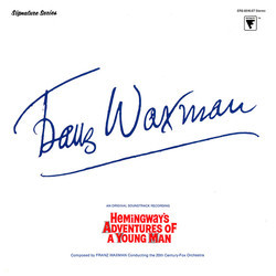 Hemingway's Adventures of a Young Man Trilha sonora (Franz Waxman) - capa de CD