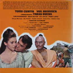 Taras Bulba Soundtrack (Franz Waxman) - CD Back cover