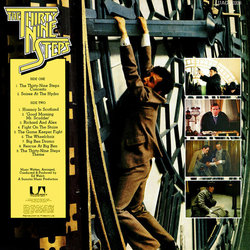 The Thirty-Nine Steps Ścieżka dźwiękowa (Ed Welch) - Tylna strona okladki plyty CD