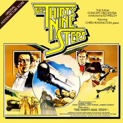 The Thirty-Nine Steps Soundtrack (Ed Welch) - CD-Cover