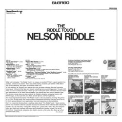 The Riddle Touch Soundtrack (Various Artists, Nelson Riddle) - CD Back cover