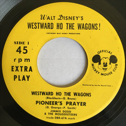Westward Ho the Wagons! Soundtrack (Various Artists, George Bruns) - cd-inlay