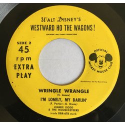 Westward Ho the Wagons! Soundtrack (Various Artists, George Bruns) - cd-cartula
