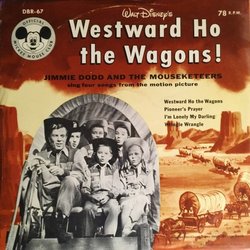 Westward Ho the Wagons! Soundtrack (Various Artists, George Bruns) - CD-Cover