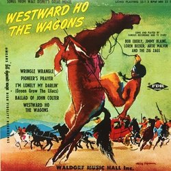 Westward Ho the Wagons! Soundtrack (Various Artists, George Bruns) - CD cover