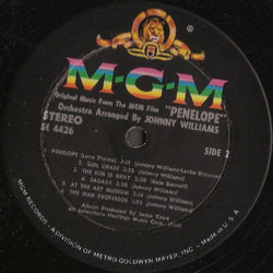 Penelope Trilha sonora (John Williams) - CD-inlay