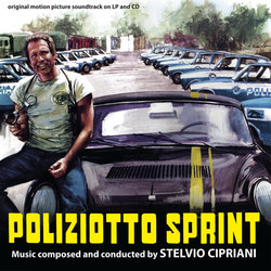 Poliziotto sprint サウンドトラック (Stelvio Cipriani) - CDカバー