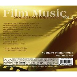 Film Music - Sounds of Hollywood, Vol. 3 声带 (Various Artists) - CD后盖