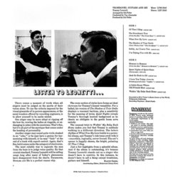 Trombones, Guitars And Me Ścieżka dźwiękowa (Various Artists, Tommy Leonetti) - Tylna strona okladki plyty CD