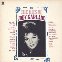 The Hits Of Judy Garland Soundtrack (Various Artists, Judy Garland) - CD cover