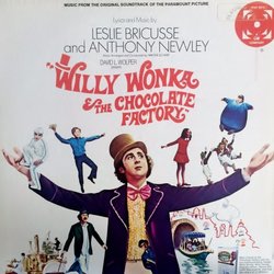 Willy Wonka & The Chocolate Factory Soundtrack (Various Artists, Leslie Bricusse, Anthony Newley) - CD cover
