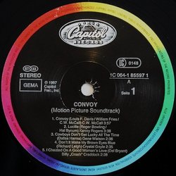Convoy サウンドトラック (Various Artists, Chip Davis) - CDインレイ