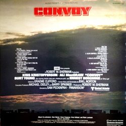 Convoy サウンドトラック (Various Artists, Chip Davis) - CD裏表紙