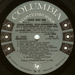 Flower Drum Song Bande Originale (Oscar Hammerstein II, Richard Rodgers) - cd-inlay