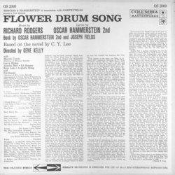 Flower Drum Song サウンドトラック (Oscar Hammerstein II, Richard Rodgers) - CD裏表紙