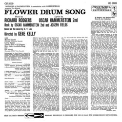 Flower Drum Song Ścieżka dźwiękowa (Oscar Hammerstein II, Richard Rodgers) - Tylna strona okladki plyty CD