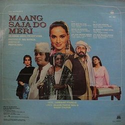 Maang Saja Do Meri Soundtrack (Anjaan , Various Artists, Naqsh Lyalpuri, Laxmikant Pyarelal, Prayag Raaj) - CD-Rckdeckel