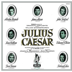 Julius Caesar Ścieżka dźwiękowa (Various Artists, Mikls Rzsa) - Okładka CD