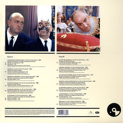 Louis de Funs: Musiques de Films / 1964-1973 サウンドトラック (Various Artists) - CD裏表紙