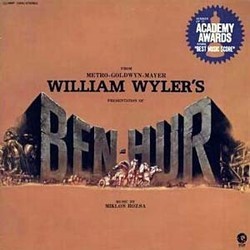 Ben-Hur Soundtrack (Miklós Rózsa) - CD cover